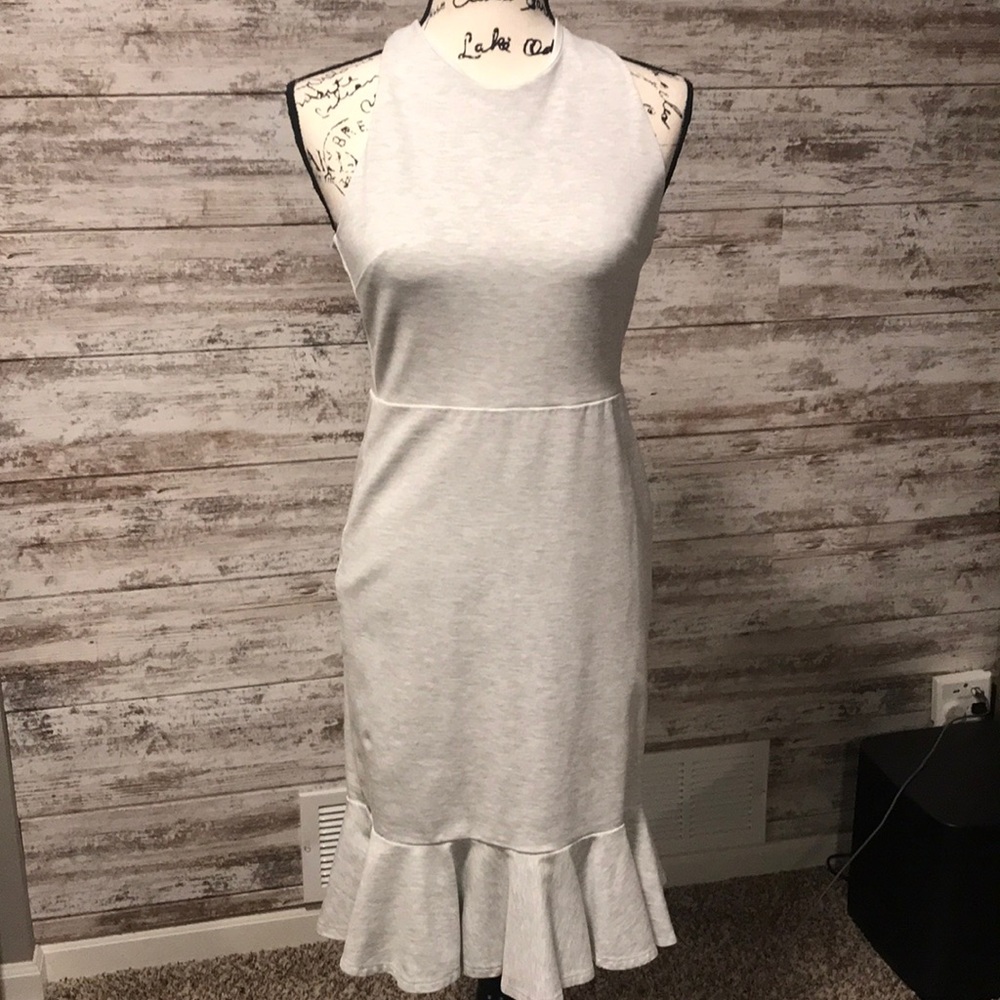 Jersey knit dress